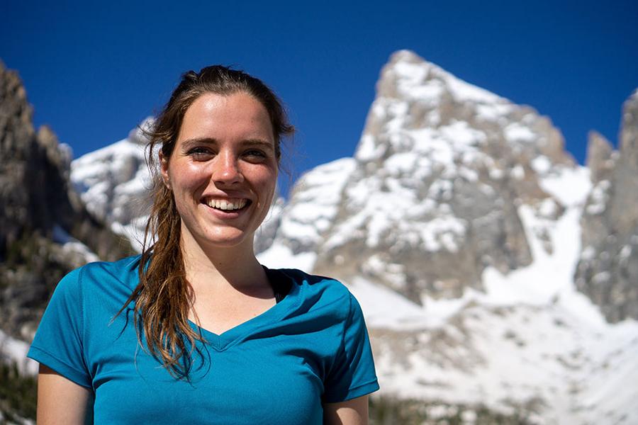 Anna Moloney spent a summer working as a guide at Grand Teton National Park in Wyoming – an experience that motivated her to seek a master's degree in therapeutic recreation.